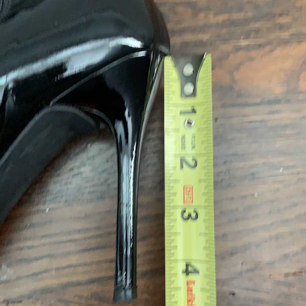 Stuart Weitzman Black Patent Leather Boots - Picture 12 of 14